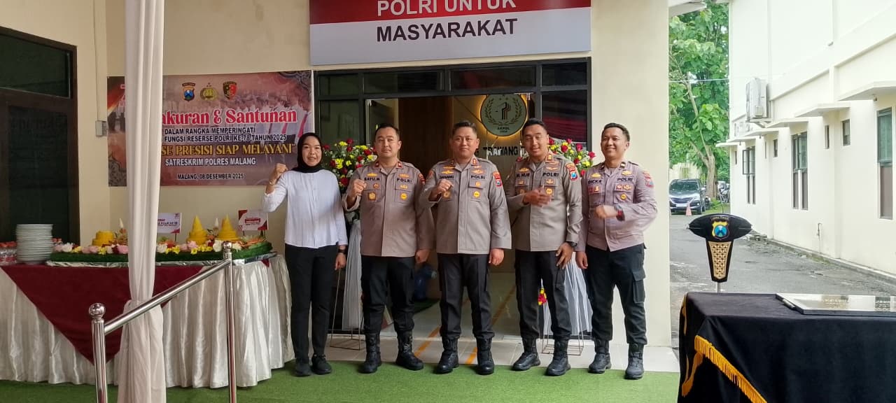 Resmikan Satres PPA dan TPPO, Polres Malang Perkuat Komitmen Penanganan Kekerasan Perempuan dan Anak