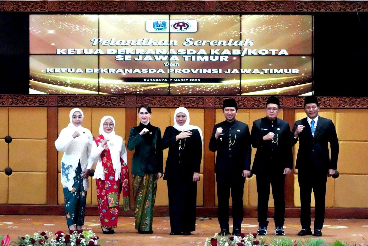 Sah, Sriatun Subandi Dilantik sebagai Ketua Dekranasda Sidoarjo