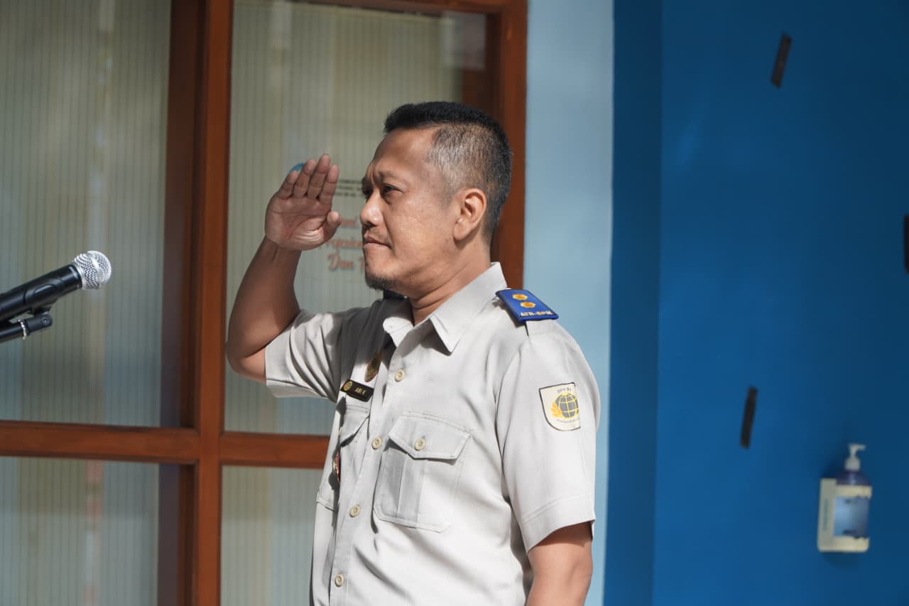 Apel Pagi ATR/BPN Tulungagung, Pegawai Diajak Gaspol Tingkatkan Layanan Publik