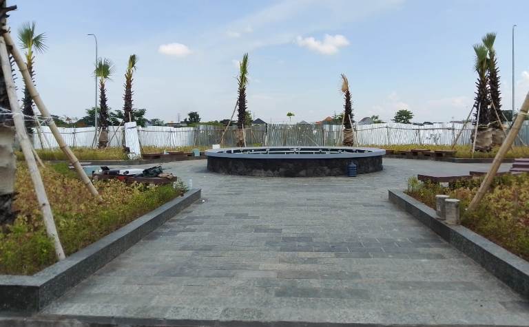 Penataan Landscape Kawasan Gajah Mada Lamongan Rp 900 Juta Lebih Segera Rampung