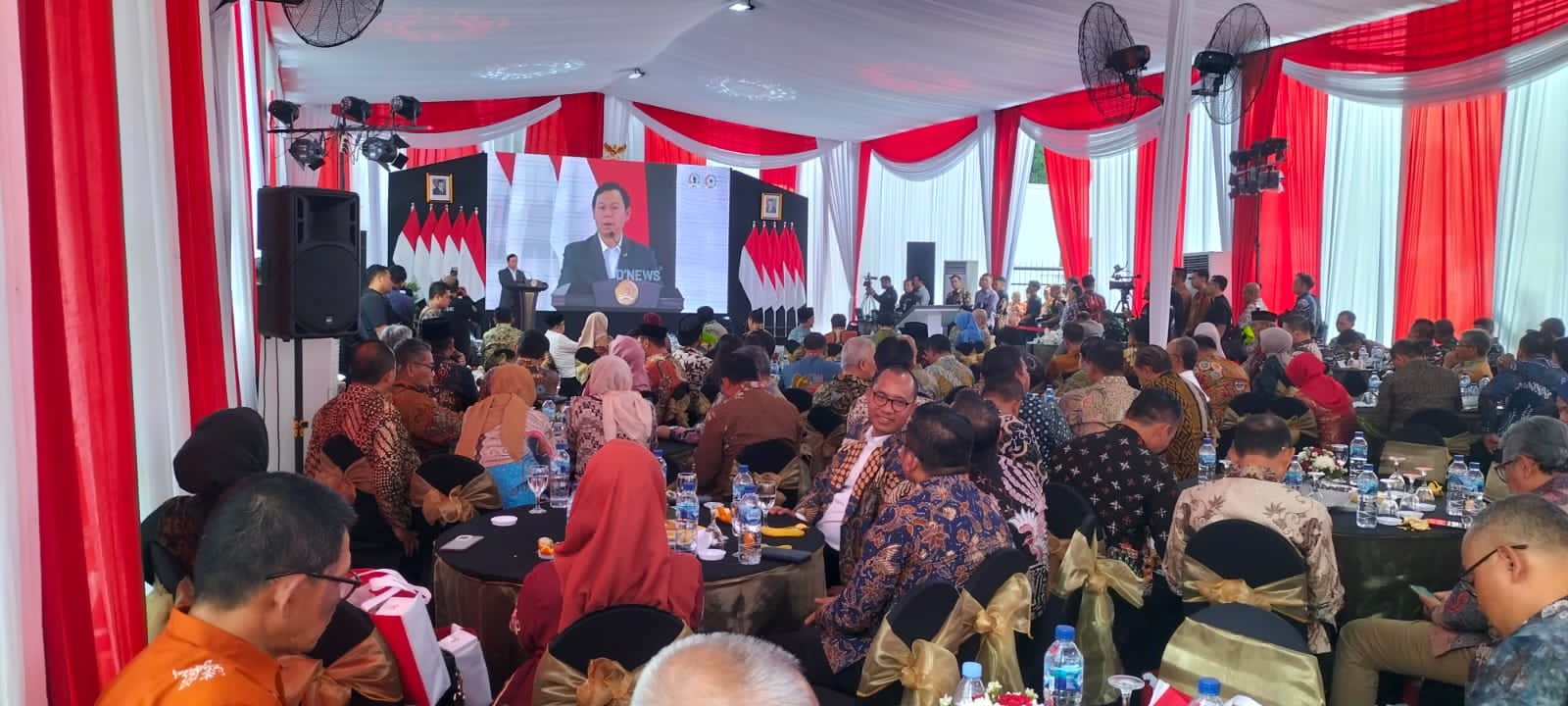 Polsek Wonocolo Kawal Ketat Peresmian Kantor DPD RI Jatim