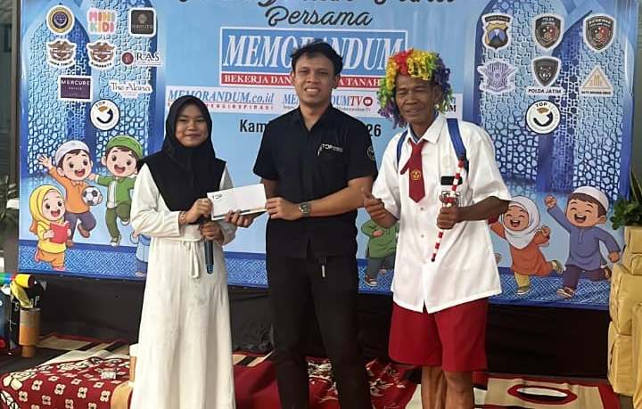 TOP Legal Group Dukung Santunan Anak Yatim dalam Ramadan Ceria SKH Memorandum