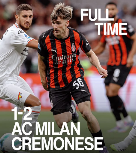 Pil Pahit Debut Modric, Milan Takluk 1-2 dari Cremonese