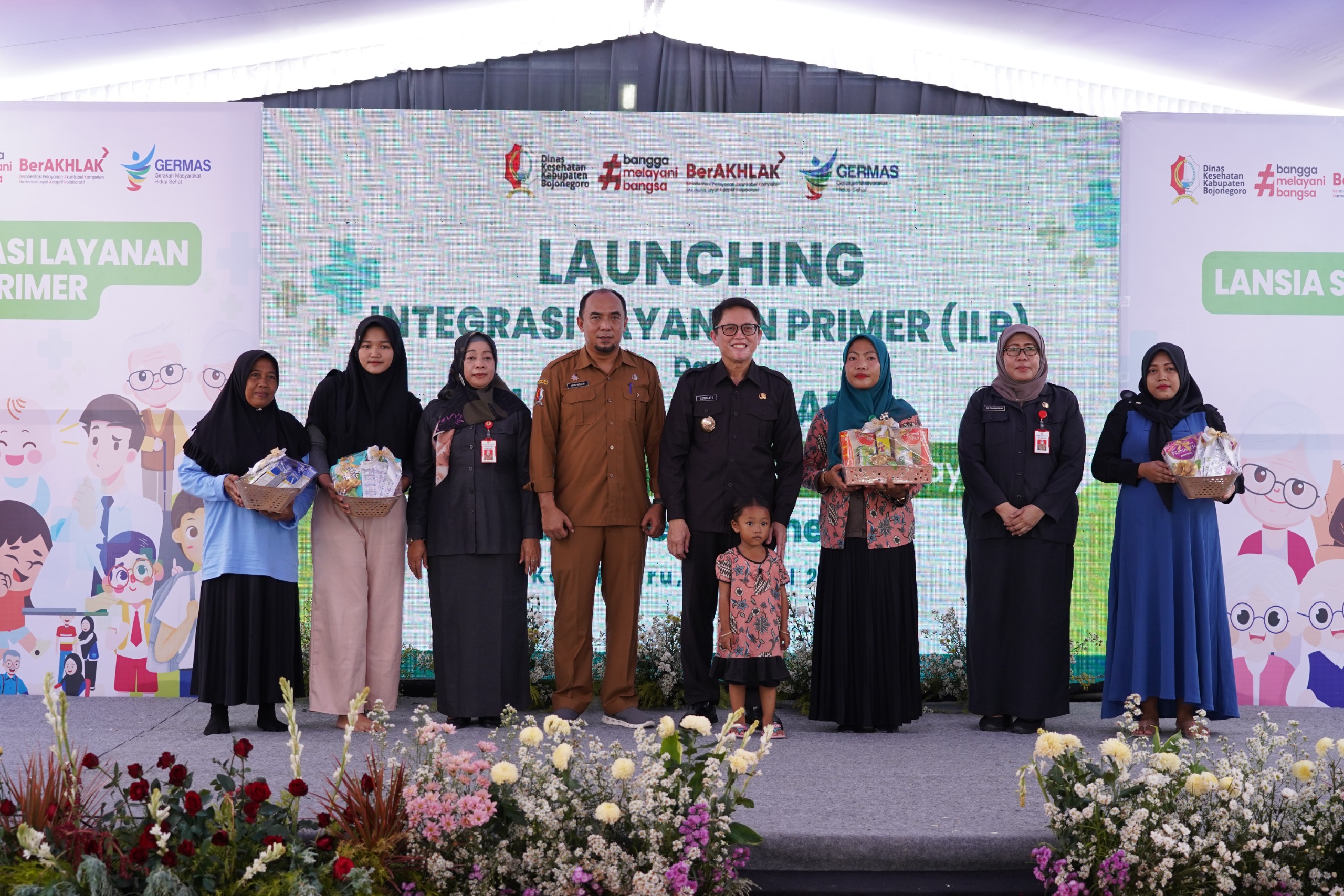 Pj Bupati Bojonegoro Launching Integrasi Layanan Primer dan Lansia Sembada