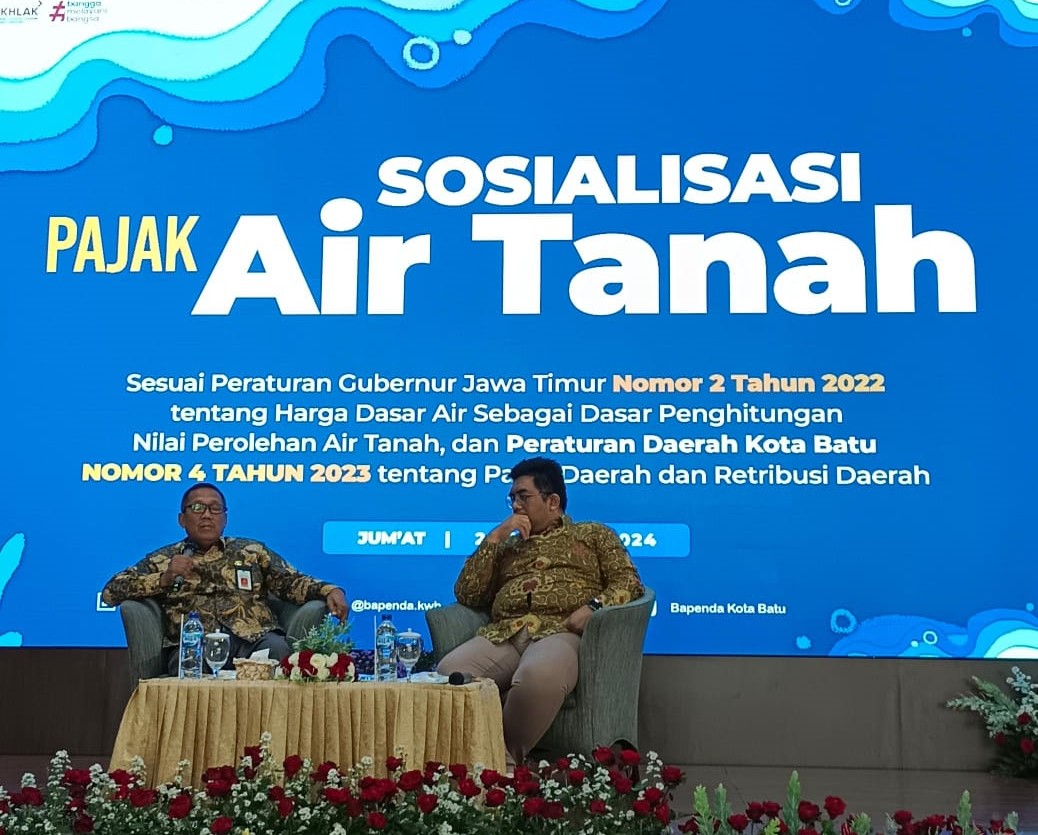 Pemkot Batu Sosialisasikan Tarif Pajak Air Tanah 5 Persen