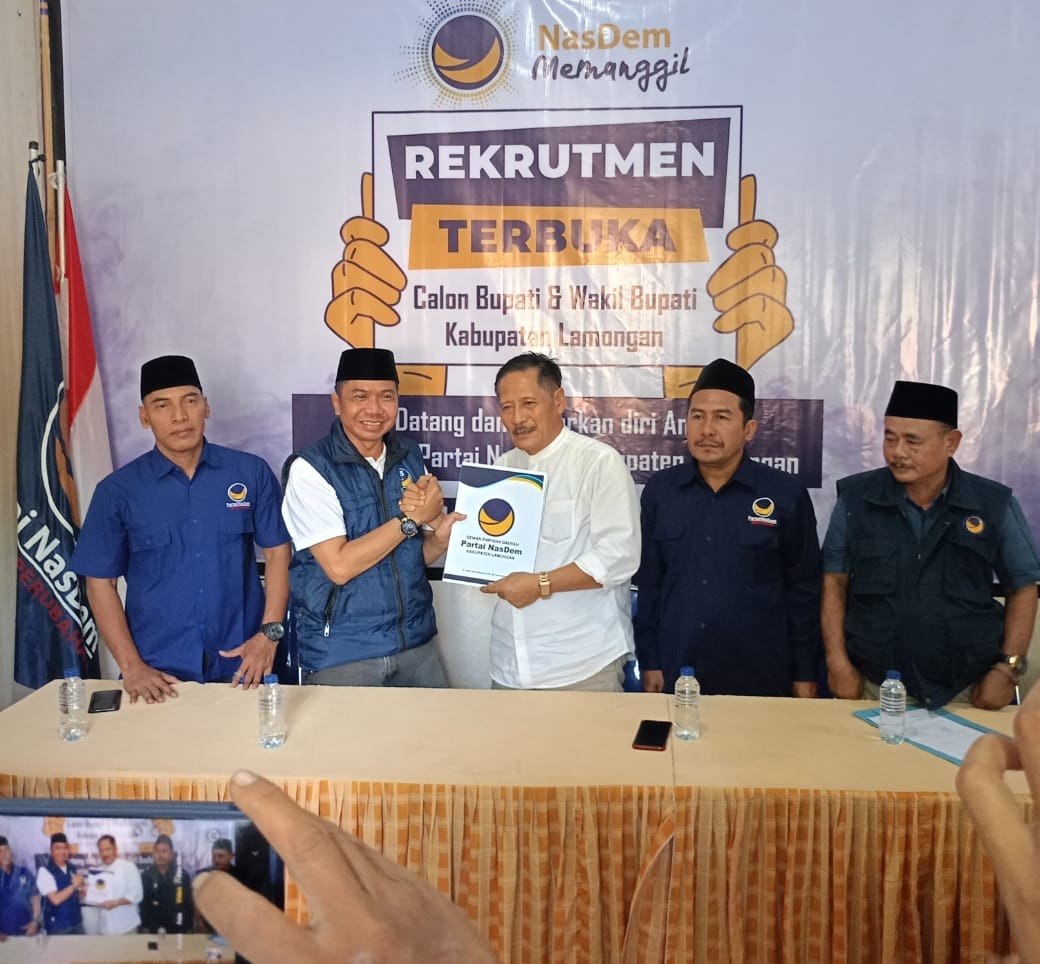 Mengusung Brand Lamongan Gemilang, H Sukandar Maju Wakil Bupati Lamongan