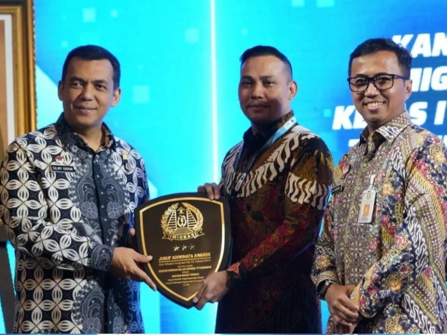Raih Jusuf Adiwinata Awards 2024, Imigrasi Surabaya Dinobatkan Berkinerja Pelaksanaan Anggaran Terbaik