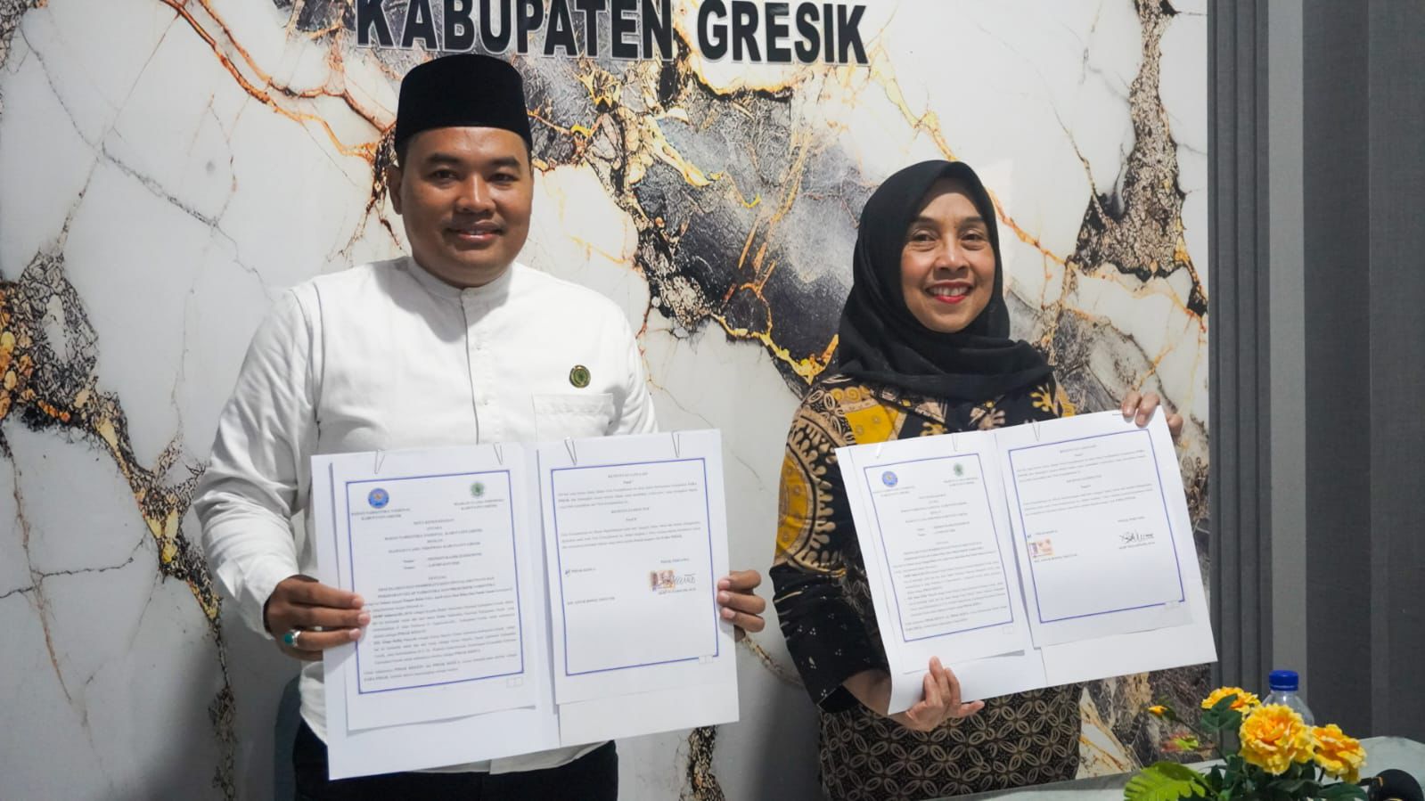 BNNK Gresik Jalin Kolaborasi dengan MUI, Berantas Narkoba Melalui Tokoh Agama