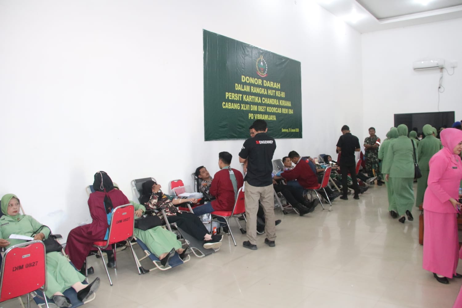 Persit KCK Kodim 0827/Sumenep Gelar Donor Darah