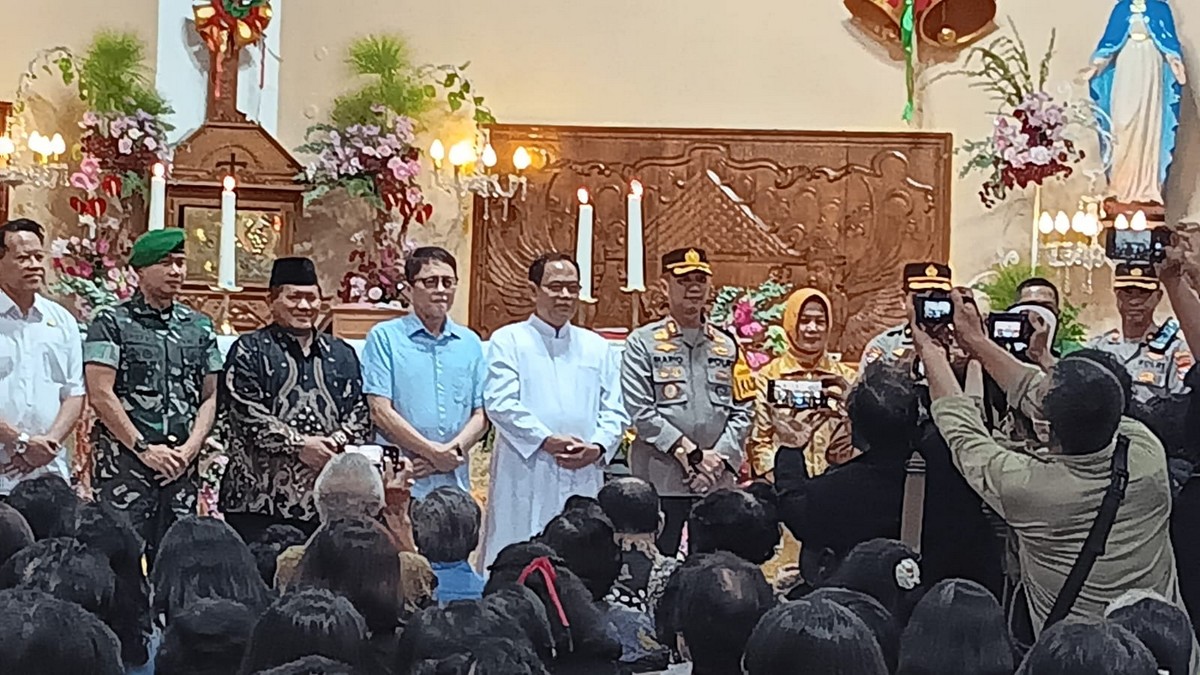 Kapolres Bojonegoro Bersama Forkopimda Tinjau Gereja Hingga Pos Pam dan Pos Yan