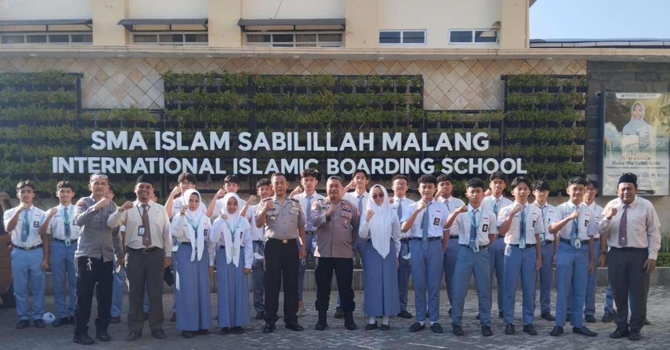 Marak Aksi Demo, Polresta Malang Kota Datangi Sejumlah Sekolah 