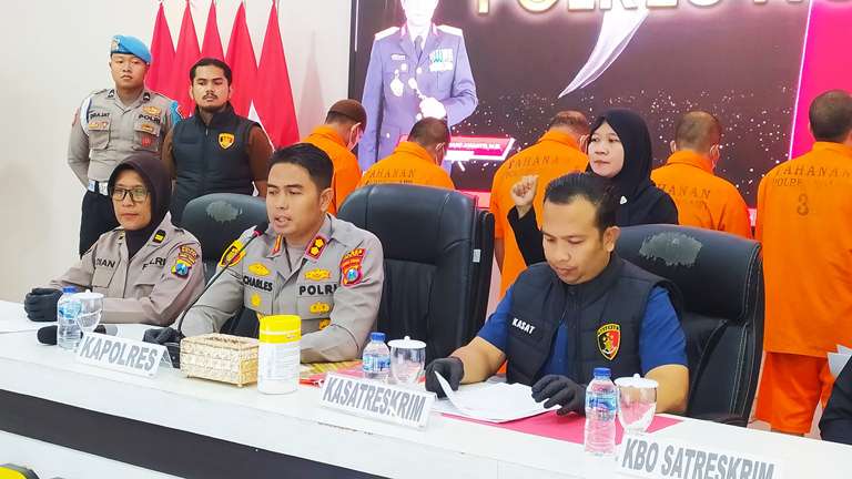 Ladang Ilegal Pupuk Bersubsidi Dibongkar! Polres Ngawi Ringkus 7 Pelaku 