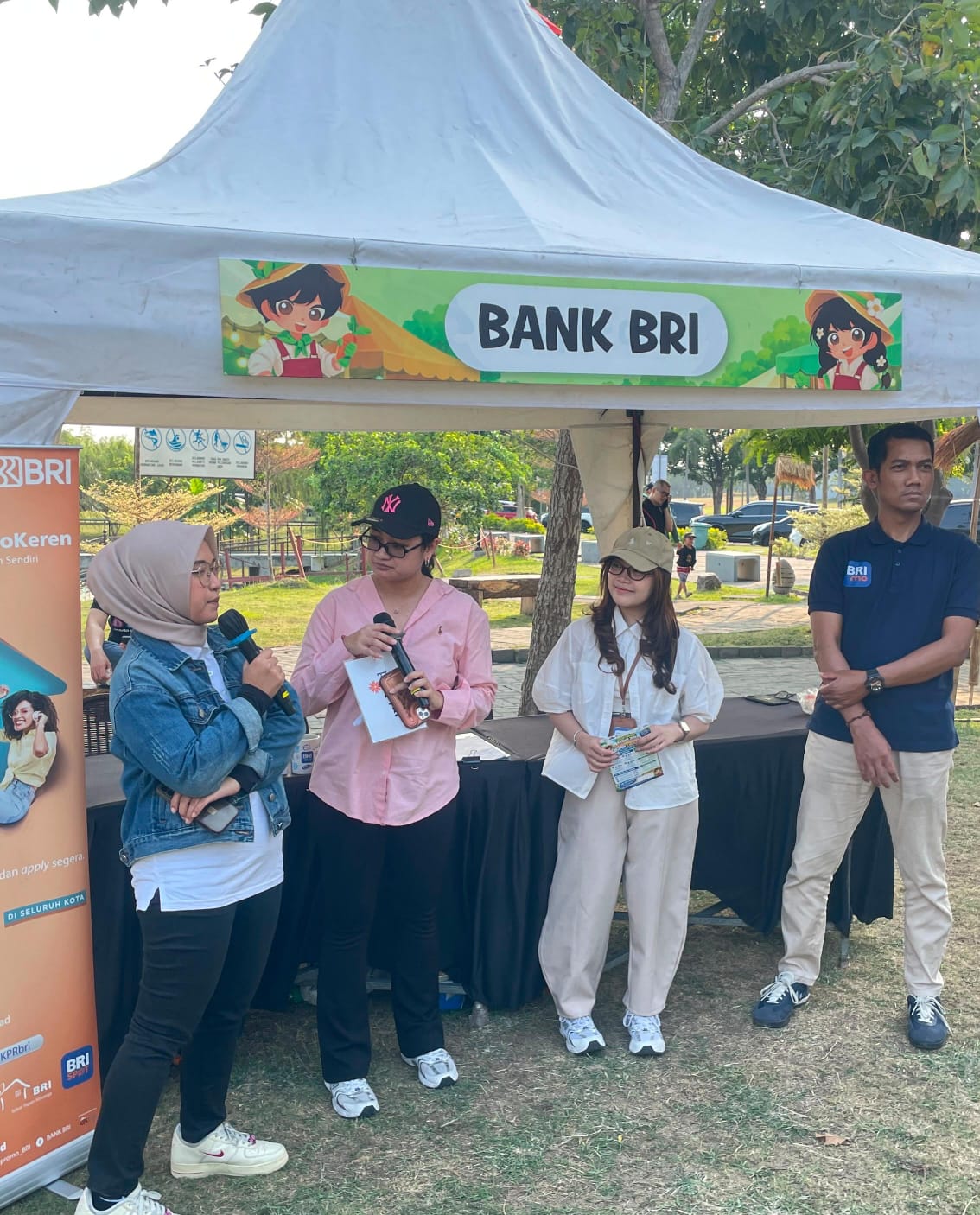 Dukung Urban Farming Bazaar 2026, BRI Surabaya Kaliasin Genjot Pemasaran KPR