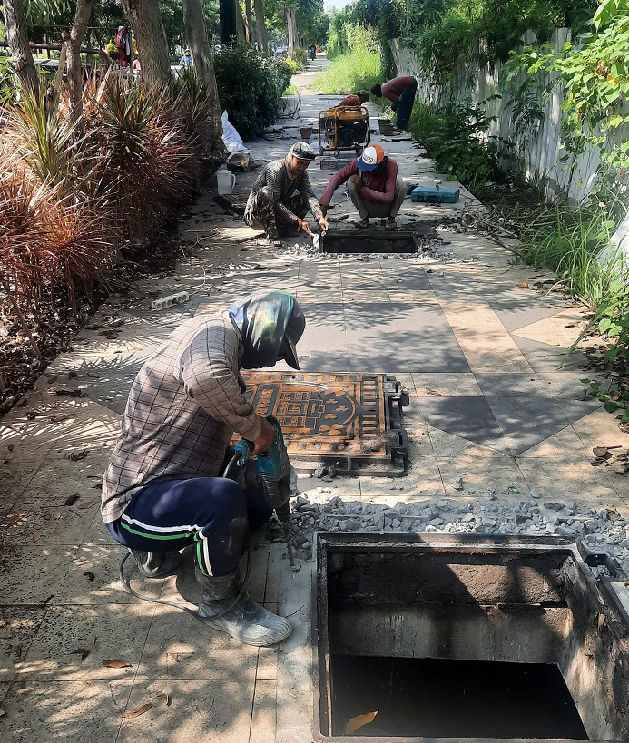 Pasca Penutup Saluran Dicuri: Tingkatkan Pengawasan dan Tangkap Pelaku 