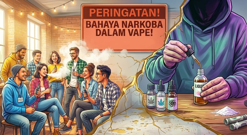 Darurat Vape Narkotika, Ancaman di Balik Tren Rokok Elektrik