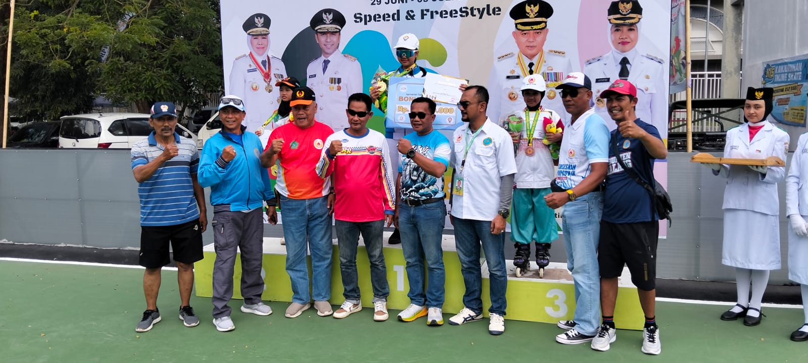Sepatu Roda Kabupaten Malang Sumbang Satu Perunggu di Porprov 2025