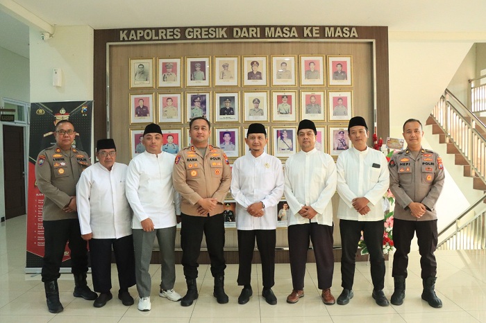 Perkuat Sinergi Jaga Kamtibmas, Kapolres Gresik Terima Silaturahmi DPD LDII 