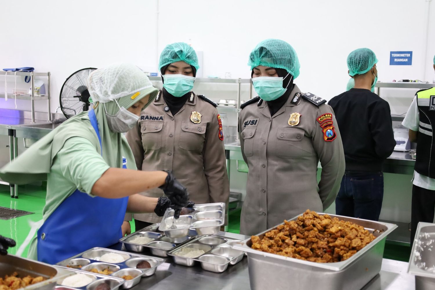 Uji Food Safety SPPG Rutin Digelar, Polres Tulungagung Pastikan MBG Sesuai Standar 