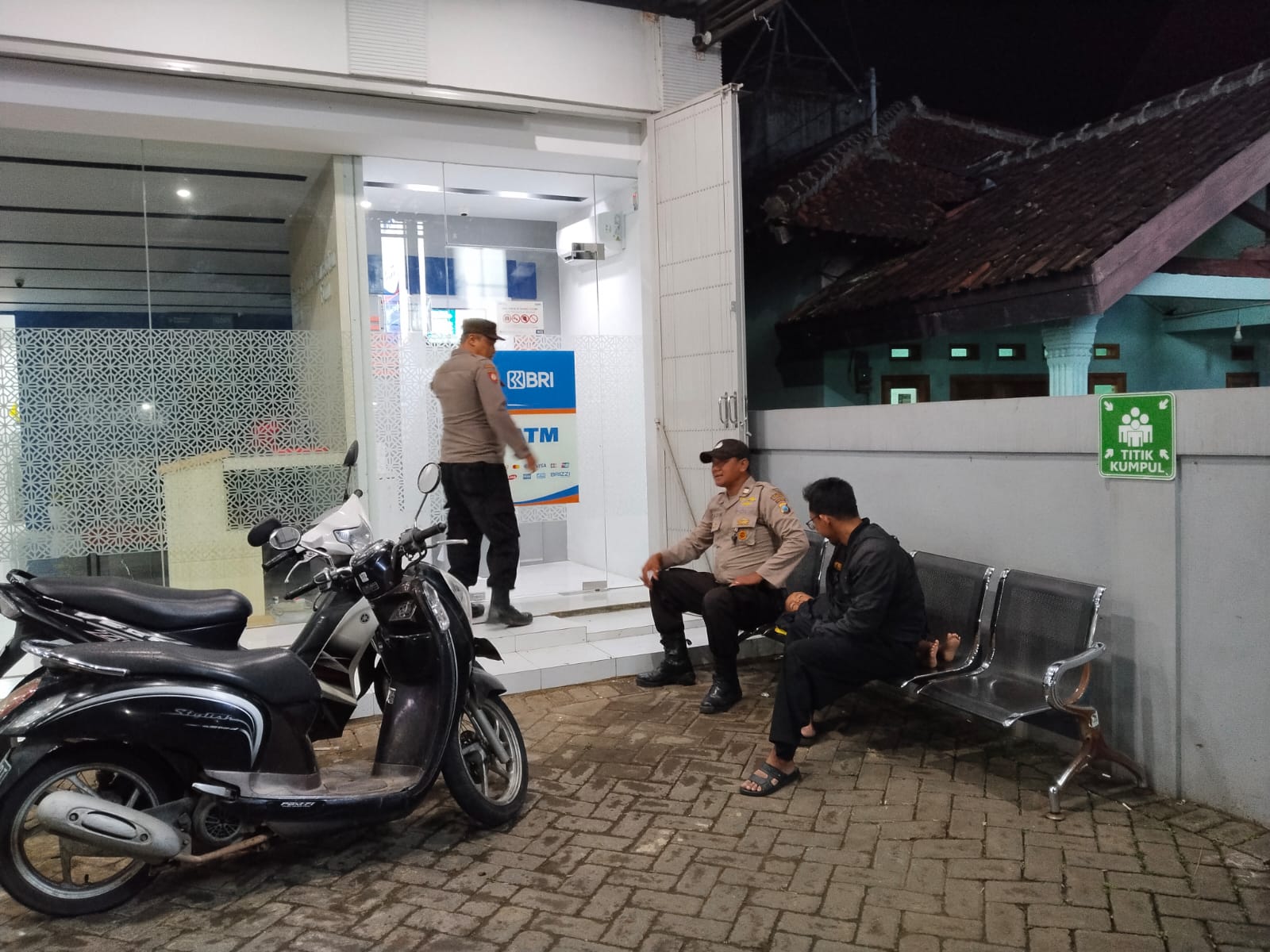 Bidik ATM dan Titik Rawan, Polsek Sendang Rutin Patroli Harkamtibmas
