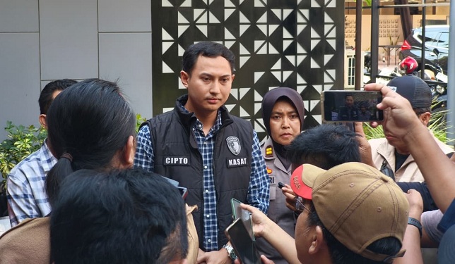 Polres Kediri Kota Tetapkan Satu Tersangka Penghasut Demo Anarkis 