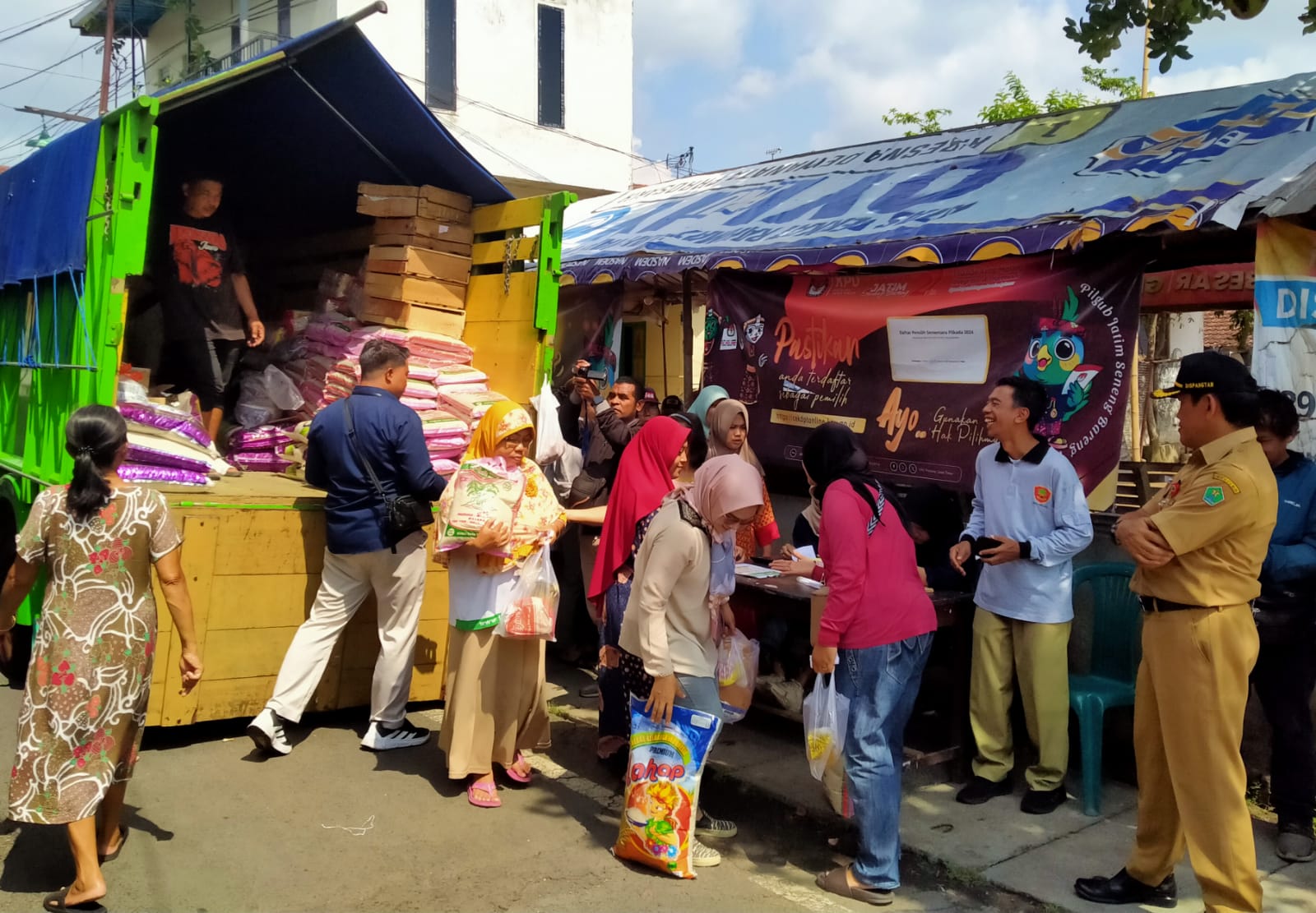 Kendalikan Pasokan, Dispangtan Gelar Gerakan Pangan Murah