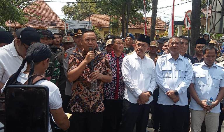 Temui Massa Aksi Damai, BPN Tulungagung Janji Teruskan Aspirasi Warga Soal Memorial Park Shangrila