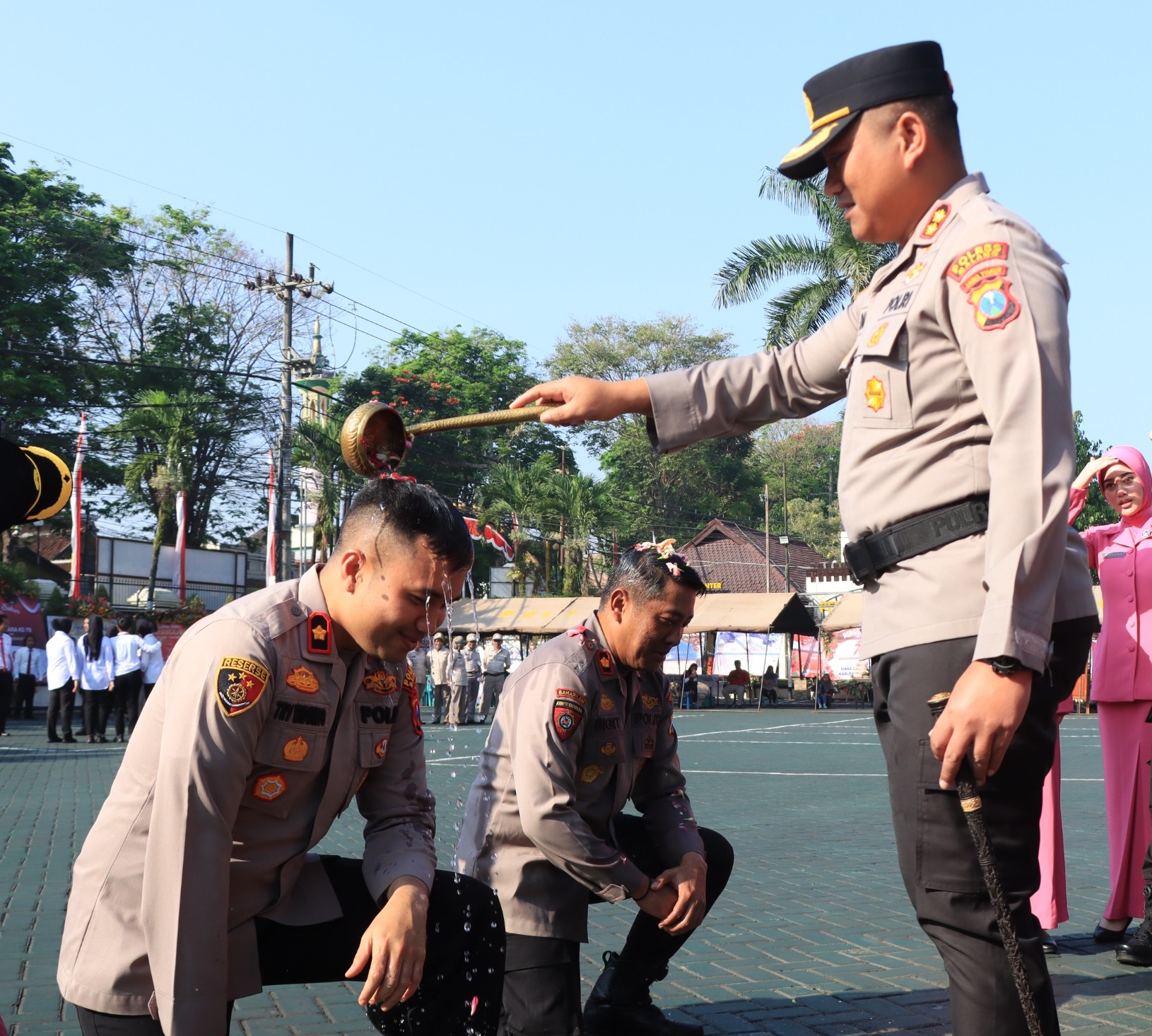73 Anggota Polres Malang Naik Pangkat: Apresiasi Dedikasi, Tantangan Tanggung Jawab Baru