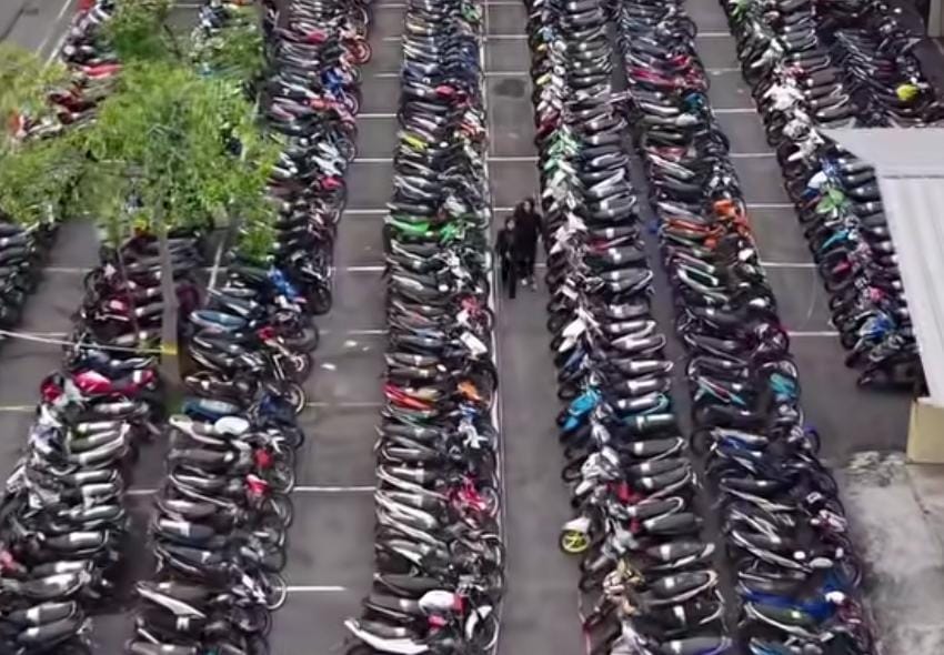 Bazar 800 Motor Sitaan dari Pelaku Curanmor Digelar Polrestabes Surabaya, Ini Jadwalnya