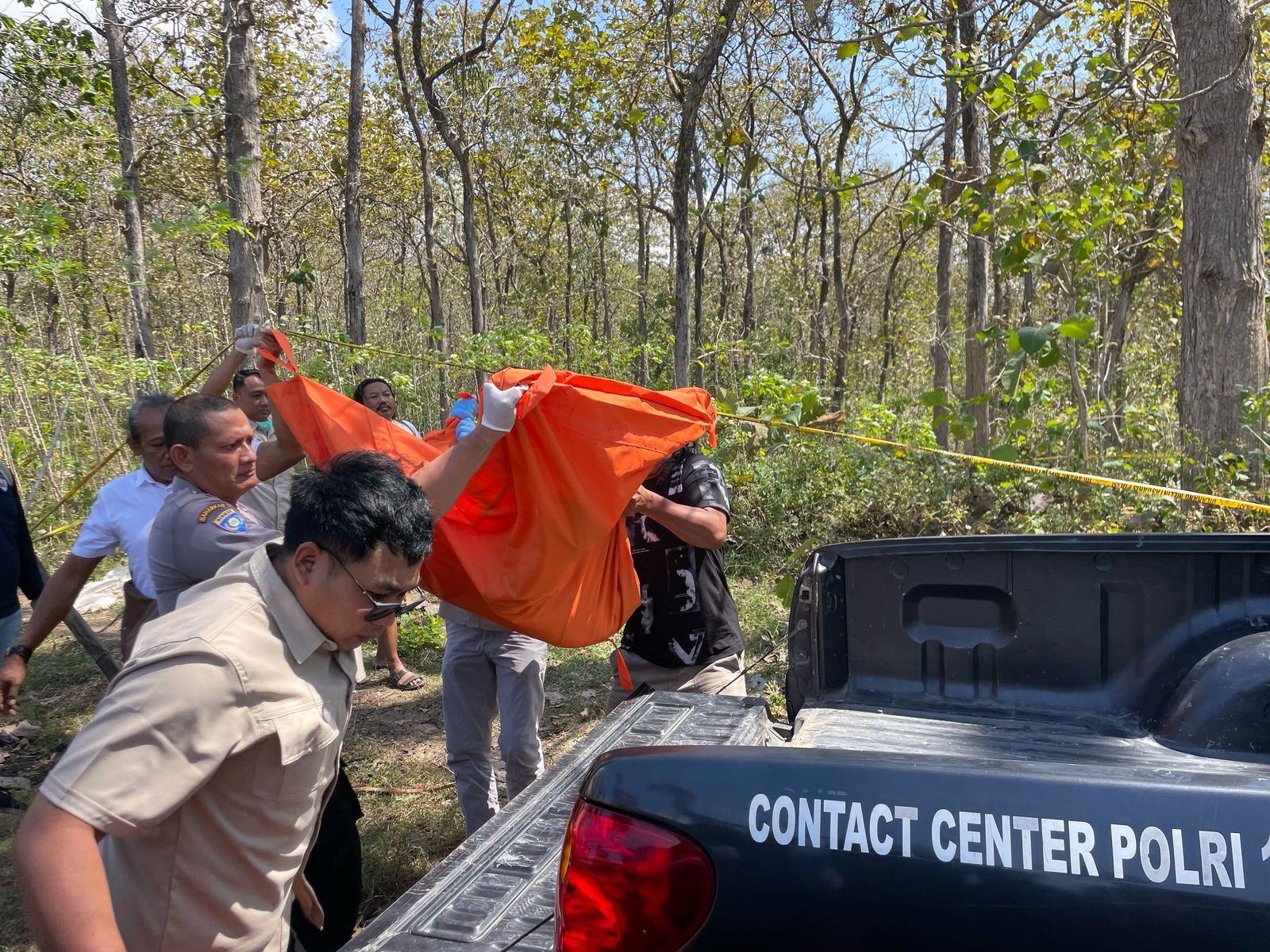 Geger Mayat Perempuan Tanpa Busana di Hutan Sampung Ponorogo, Polisi Dapati Berbagai Luka Lebam