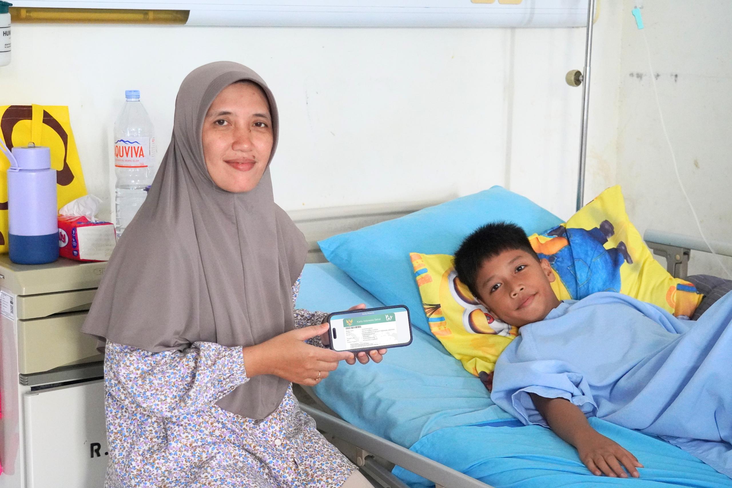 Program JKN Permudah Siti Akses Layanan hingga Operasi Amandel Anak