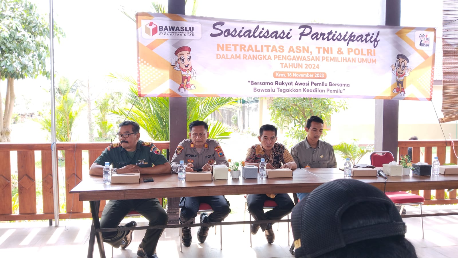 Polres Kediri Sosialisasi Netralitas TNI-Polri dan ASN dalam Pemilu 2024