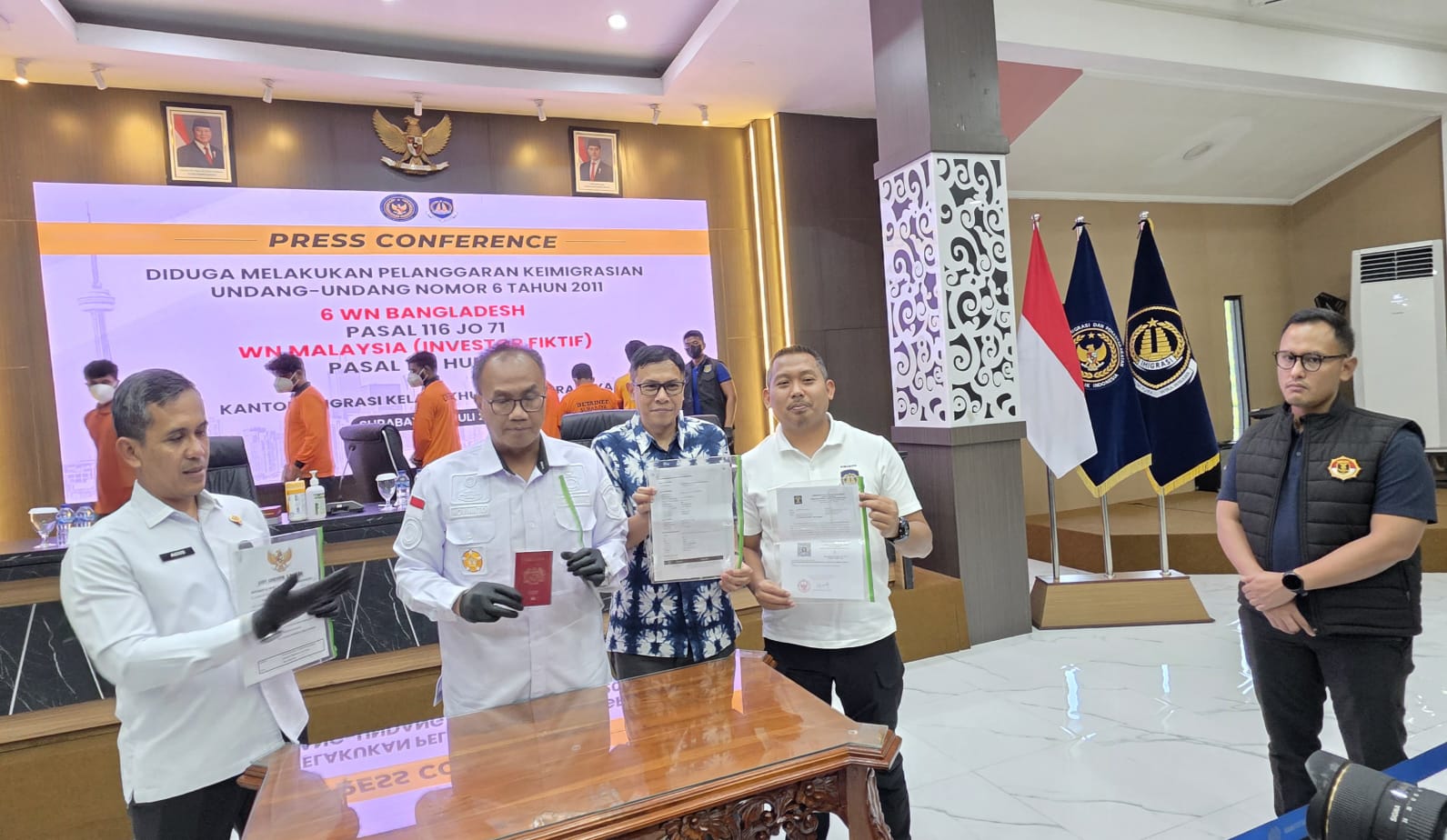 7 WNA Diamankan Imigrasi Surabaya dalam Operasi Serentak Wirawaspada