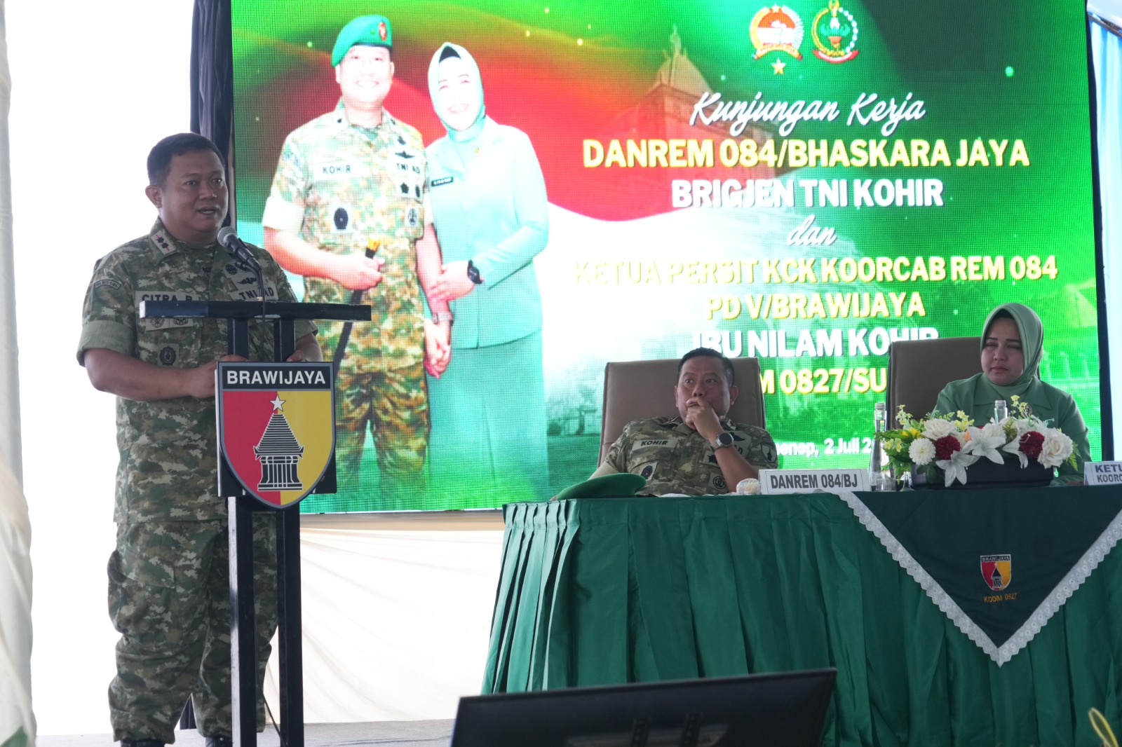 Danrem Bhaskara Jaya Tanamkan Semangat MANTAP di Kodim Sumenep
