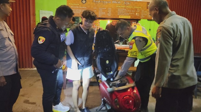 Patroli Reaksi Cepat Polsek Gurah Antisipasi Kejahatan Jalanan di Kediri