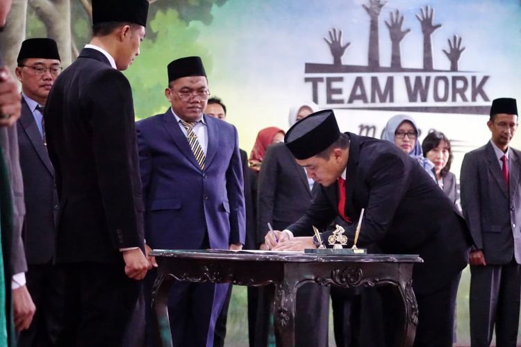 Direktur RSUD dr R Soedarsono Berganti Wali Kota Minta Peningkatan Kualitas Layanan