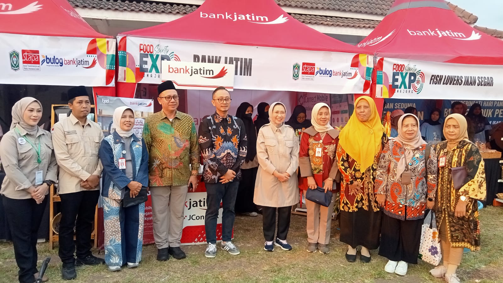 Bang Poer Hadiri Pembukaan Scurity Expo Lumajang di Alun-Alun