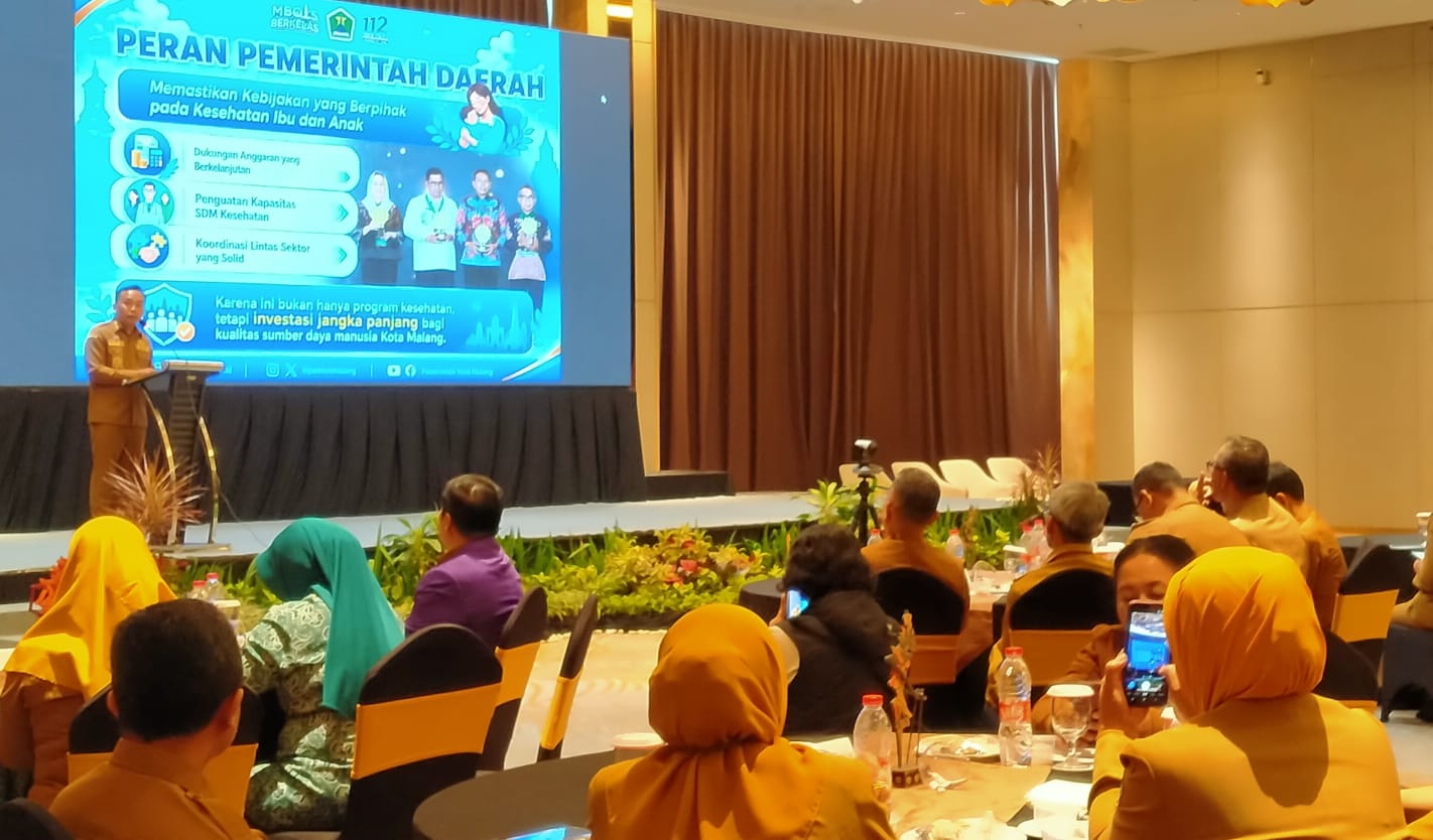 Wujudkan Kota Malang Bebas Stunting, Pemkot Canangkan 'Gerak Penting'