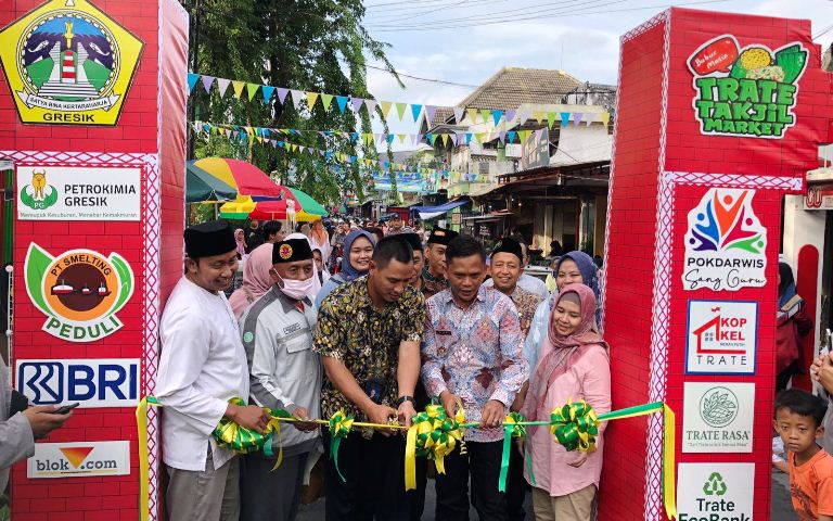 Trate Takjil Market Gresik Hadirkan 130 UMKM Jadi Pusat Jajanan Ramadan