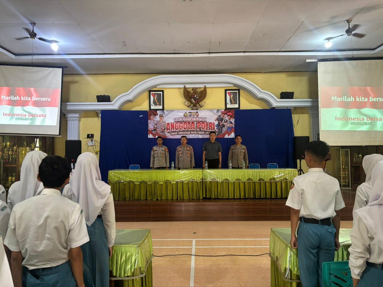 Polres Kediri Kenalkan Proses Rekrutmen Polri Sejak Dini pada Pelajar