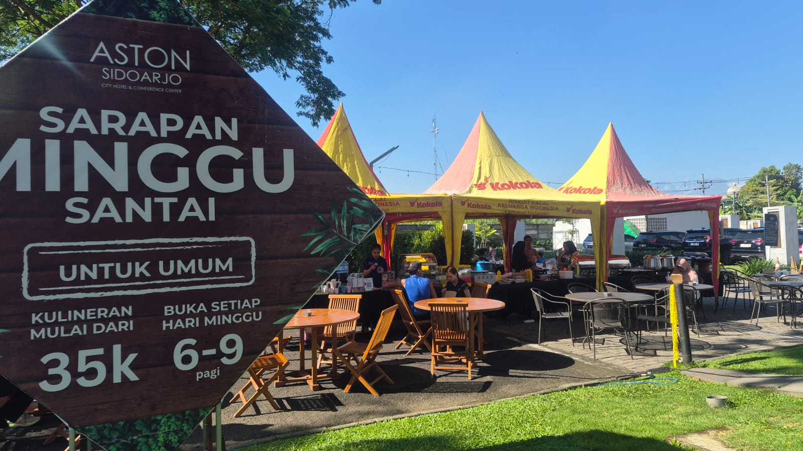 Aston Sidoarjo Buka Program Sarapan Minggu Pagi untuk Umum di Kawasan Kahuripan Nirwana