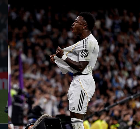 Real Madrid Tundukkan Atletico 3-2 di Derby Madrid, Vinicius Junior Cetak Brace