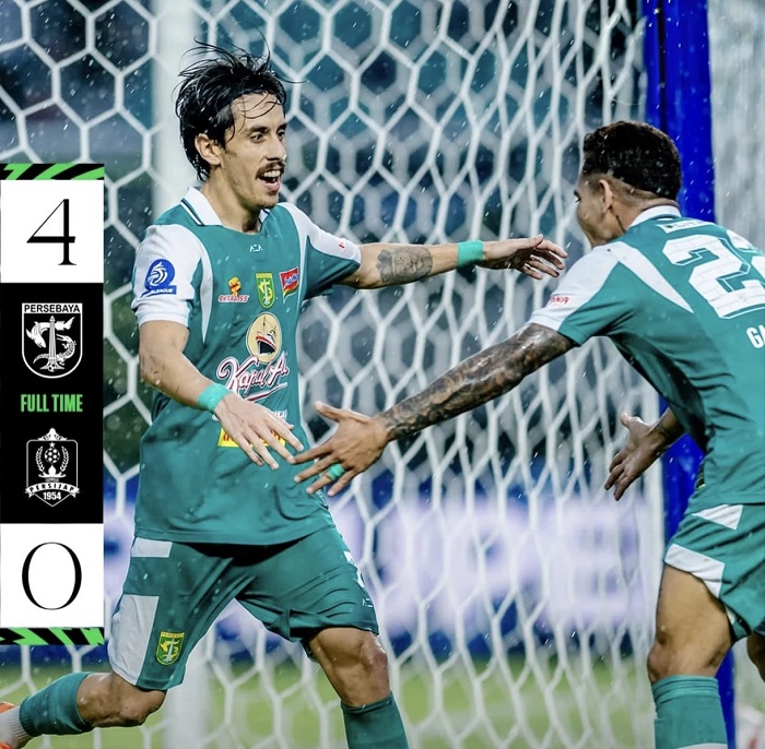Persebaya Akhiri Tren Buruk Usai Hajar Persijap Jepara 4-0