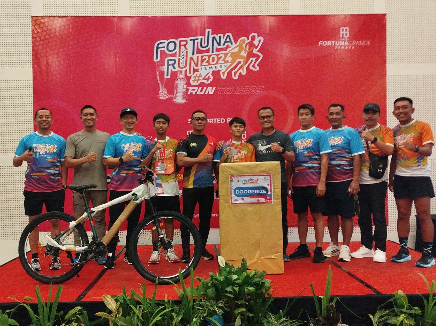 Fortuna Run 2024 Sukses, Ratusan Pelari Berebut Hadiah Menarik