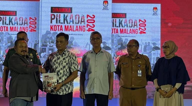 Bersejarah, KPU Kota Malang Luncurkan Buku Dinamika Pilkada 