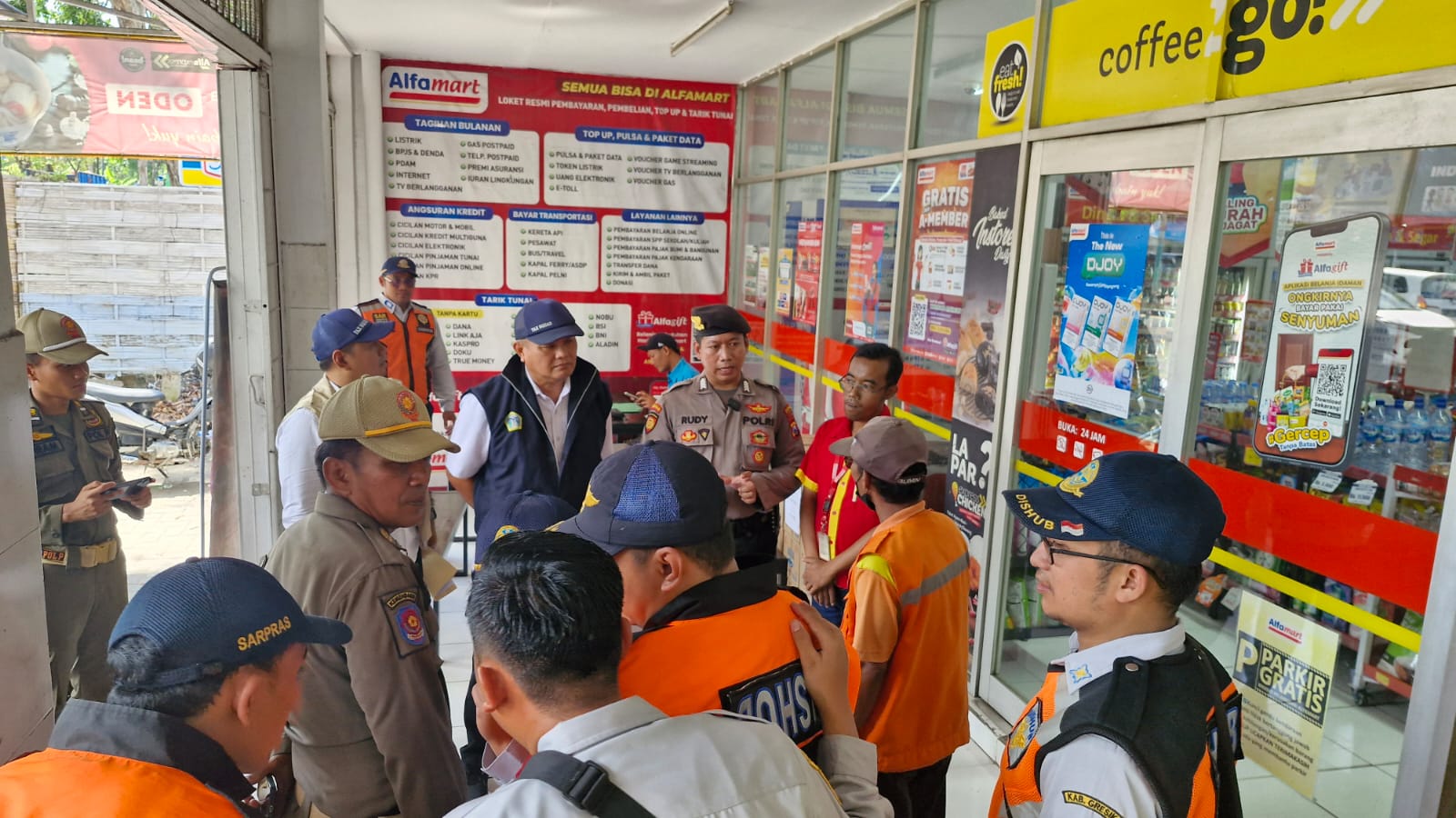 Polres Gresik dan Pemkab Tertibkan Jukir Liar