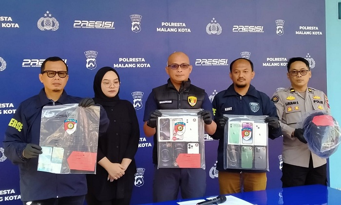  Gasak 14 iPhone di Konter HP Malang, Aksi Residivis Berakhir di Penjara