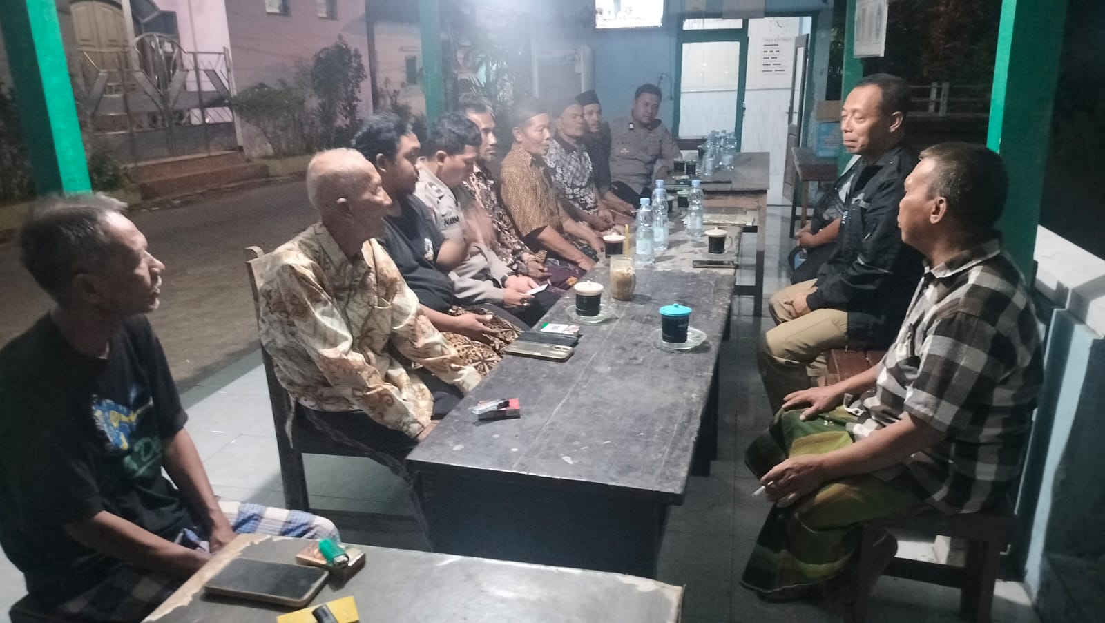 Kapolsek Jabon Sambang Satkamling, Ajak Warga Jaga Kamtibmas