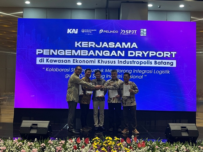 Pengembangan Dry Port KITB Diteken, Perkuat Konektivitas Logistik Nasional
