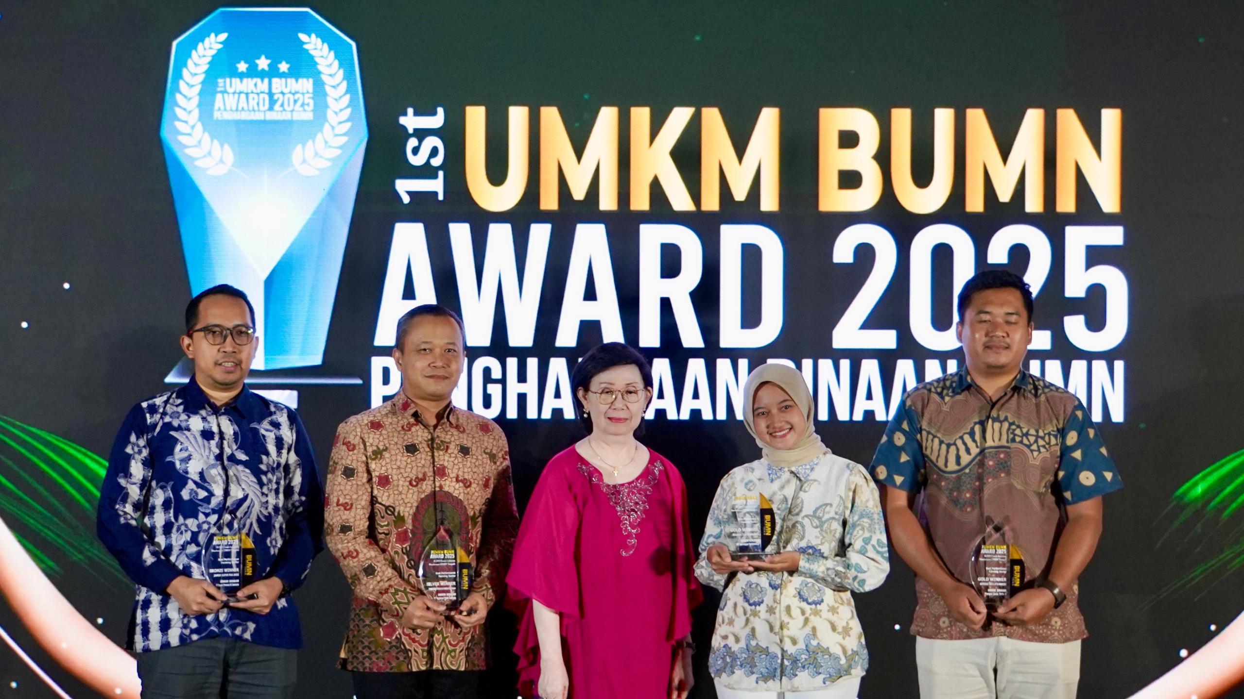 Terapkan Langkah Strategis dalam Pembinaan UMKM, TTL Raih 4 Penghargaan UMKM BUMN Award 2025