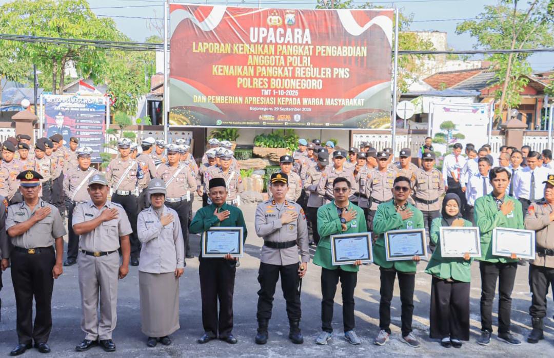 Ponpes Al Rosyid dan Unugiri Raih Prestasi di Polda Jatim, Kapolres Bojonegoro Bangga dan Beri Apresiasi